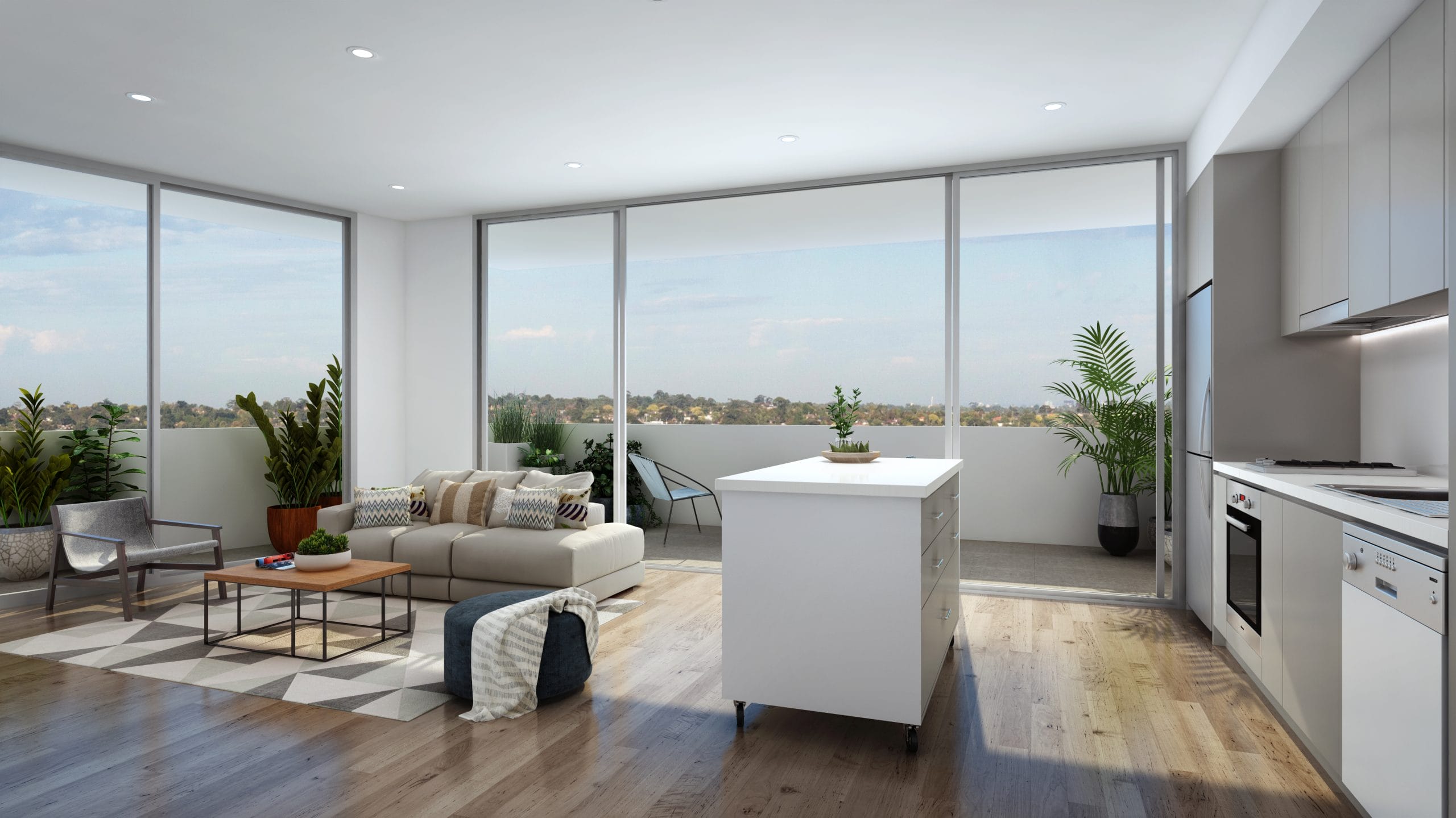 3398 1 Kitchen Bench in situ 6028 0314