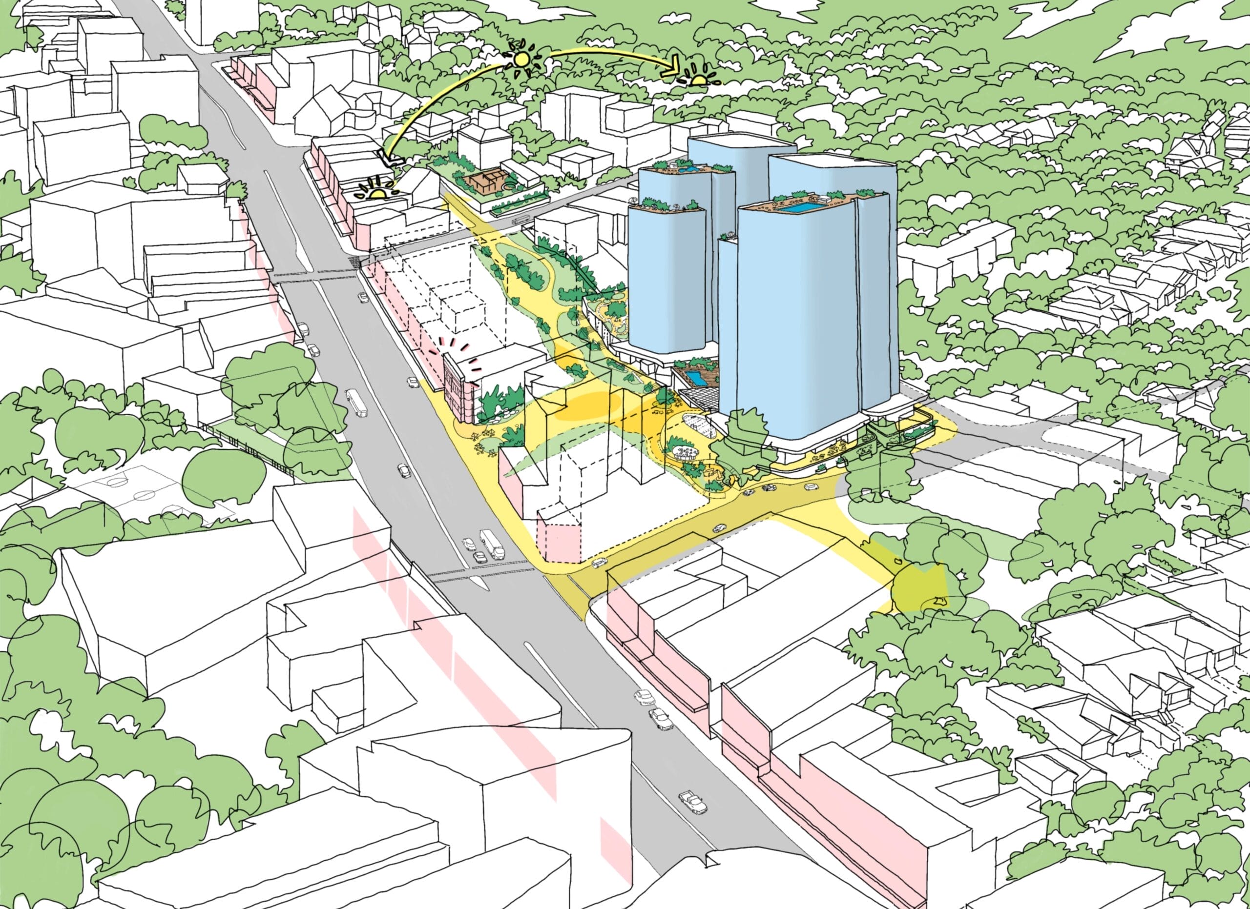 A new era for Gladesville in Sydney: Third.i reveals transformative masterplan
